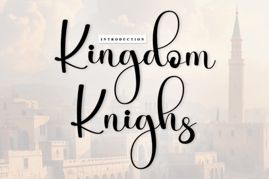 Kingdom Knighs Font